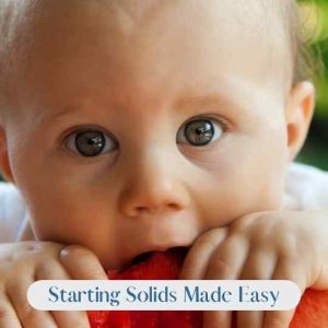 Starting Solids Made Easy Book Cover