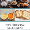 introducing allergens cover with a picture of the top 9 allergens and information on the ebook