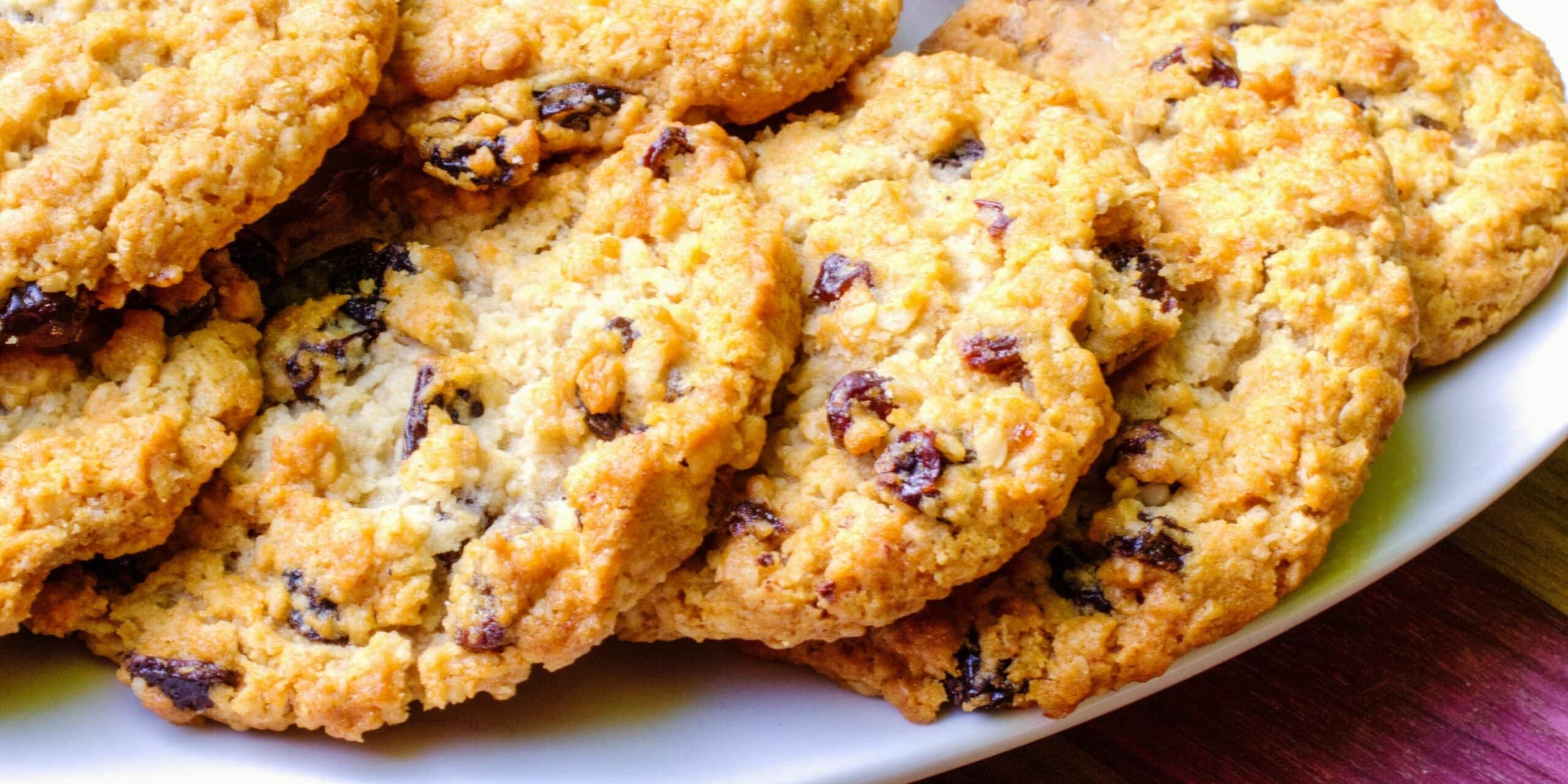 oatmeal raisin cookies, the lactogenic foods used in the study